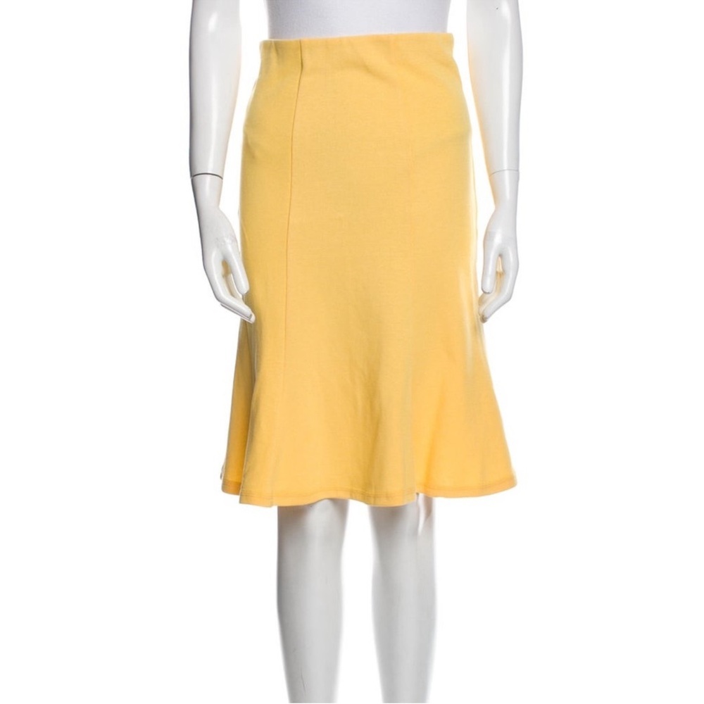 Victor Glemaud Tulip Cotton Blend Skirt